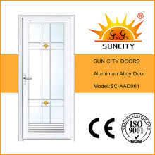 Suncity Hot Cheap Porte en aluminium avec verre (SC-AA61)